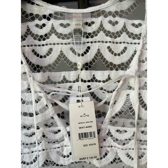 PQ Swim Noah Lace Tunic Cover Up Water Lily Womens Size XS/S - Picture 11 of 12